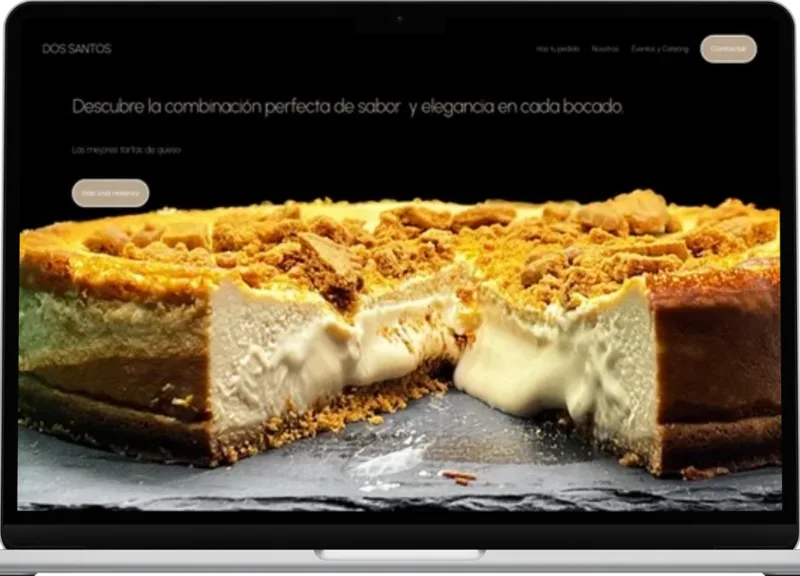Web de Dos Santos - Repostería