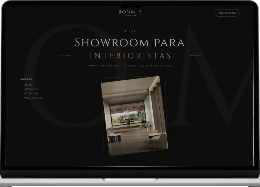 Room 13 presentado en pantalla